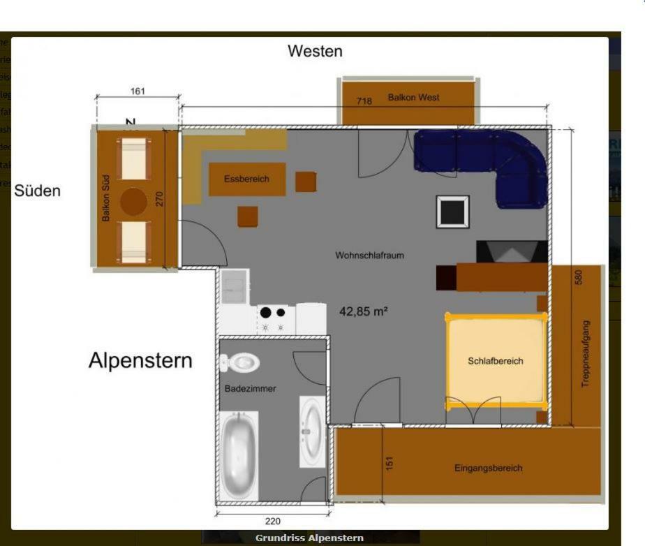 Ferienwohnung Alpenstern Rieden Bagian luar foto